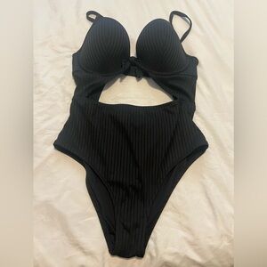 Black Shade & Shore One Piece Bikini